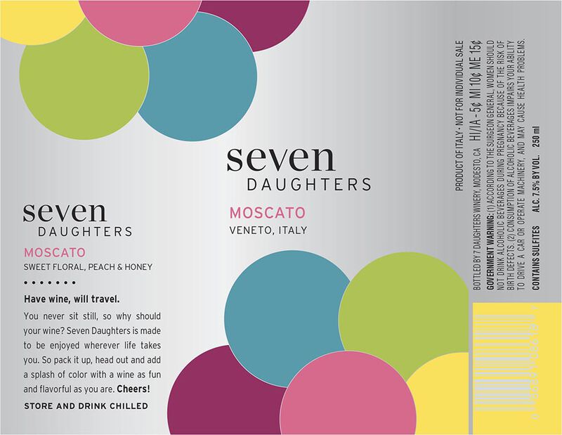 Seven Daughters Moscato 250ml Can 4-Pack